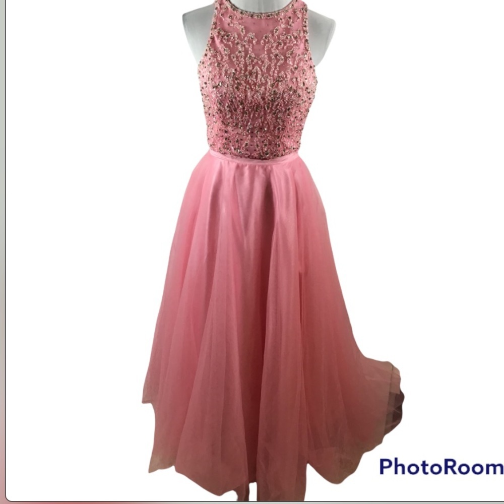 Tony Bowls Le Gala 2pc formal beaded dress 8